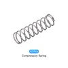 METALLIXITY Compression Spring 0.3x3mm OD 10mm Free Height 10pcs 304