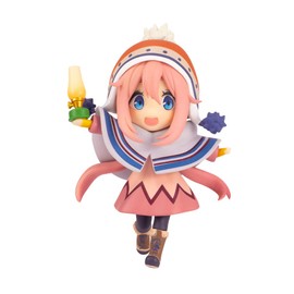 Yuru Camp Secon2 Minifigure, Nadeshiko Kagamihara, Season 2 Version, Total Height Approx. 2.8 inches (70 mm), PVC, Painted, Finished Figure