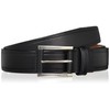 Lacoste LB67865 Men's Casual Belt, Cowhide Leather, Black