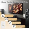 2 Pack 1.0 Speaker Wall Plates with Low Voltage Mounting