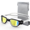 Whale Polarized Swim Goggles, GE Anti-Fog Anti-UV Protection No Leaking