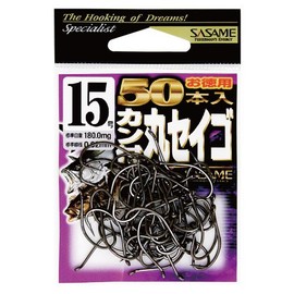 Sasame 05VRI Round Seigo with Can, Black, Value Pack, 50 Pieces #18