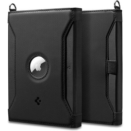 Spigen Life for Passport Card Cover Holder con tecnología de bloqueo RFID, portafolios de documentos de viaje, organizador protector, pin de tarjeta SIM incluido