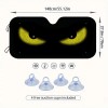 TSUINZ For Ford Mustang Yellow Eye Car Front Windshield Sun
