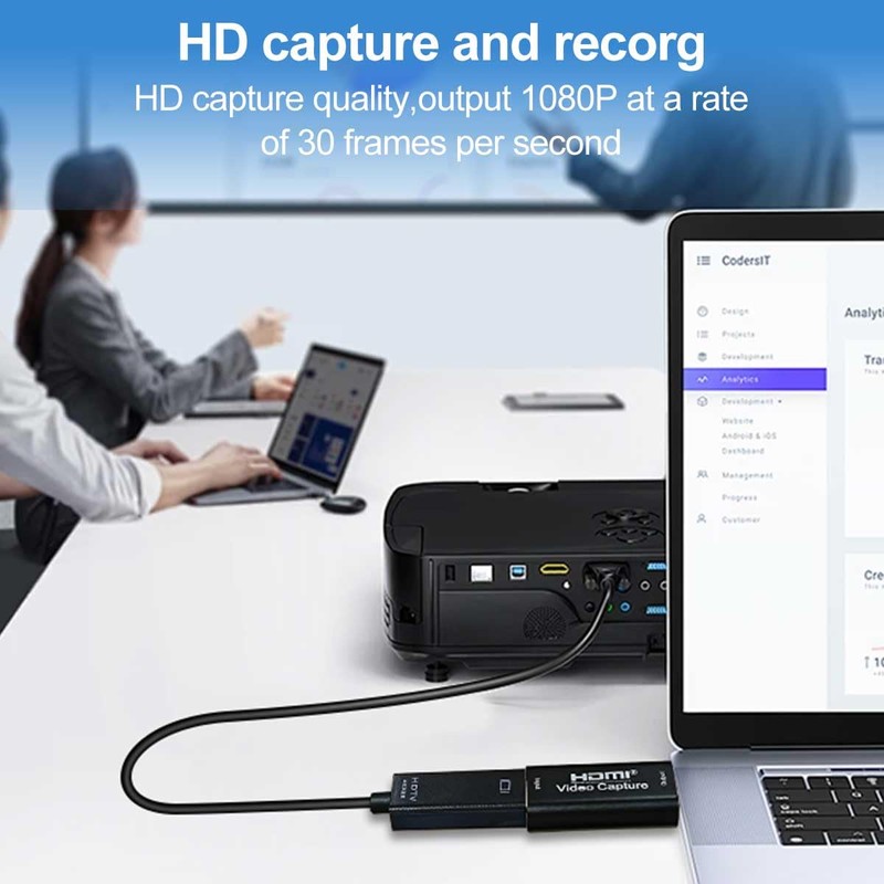 4K HDMI Video Capture Card, T Tersely Portable HDMI to