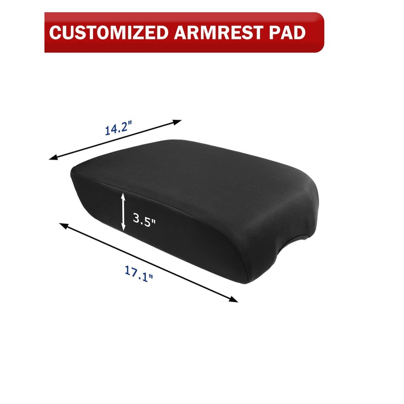 KBH Center Console Armrest Cover for Toyota Tundra 2007-2013 &