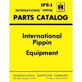 International  300 330 350 400 450 240 340 460 560 Pippin Loader Parts Manual