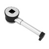 Handheld 10X Magnifier Loupe 3 LEDs Optical Glass with Measure