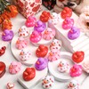 96 Pcs 2 Inch Valentine Rubber Duckies Bulk Valentine's Day