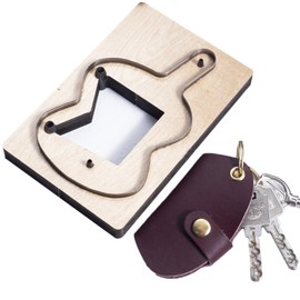 Leather Cutting Die,Leather Keychains Cutting Mold for DIY Leather Crafts