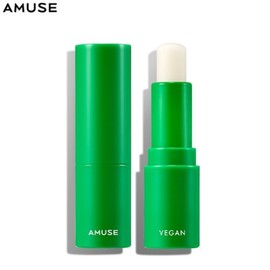 AMUSE Vegan Green Lip Balm 3.5g, Type:01 CLEAR