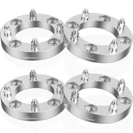 GAsupply 1" 4x137 Wheel Spacers ATV 10x1.25 Studs Fit for CAN-AM Commander Outlander Kawasaki Mule, 25mm 4 Lug 4x137mm Wheel Spacer, 110mm Hub Bore, 4PCS