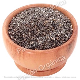 Pasión Orgánica - Semilla De CHIA Organica Calidad Premium Certificada Omega3 Superalimento CHIA (Chia Orgánica)