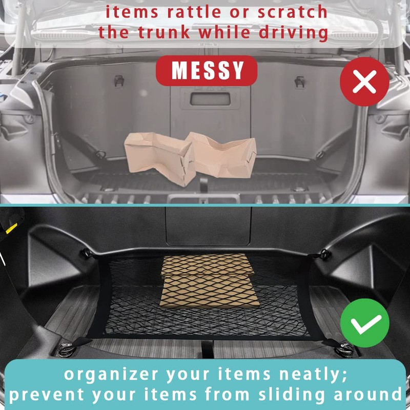 BestEvMod for F-150 Lightning Envelope Style Front Trunk Cargo Net