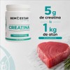 Creatina Monohidratada de Alta Pureza En Polvo Sin Sabor 500