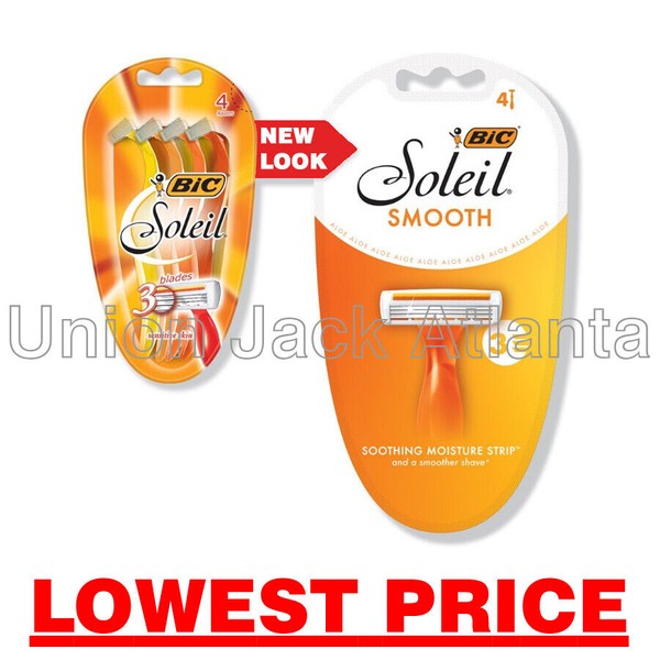 Bic Soleil Smooth (4 razors per package) - BUY MORE AND SAVE 30%!!