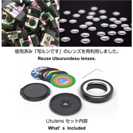 GIZMON Utulens for Nikon Z Mount | Supports Full Size, APS-C Sensor