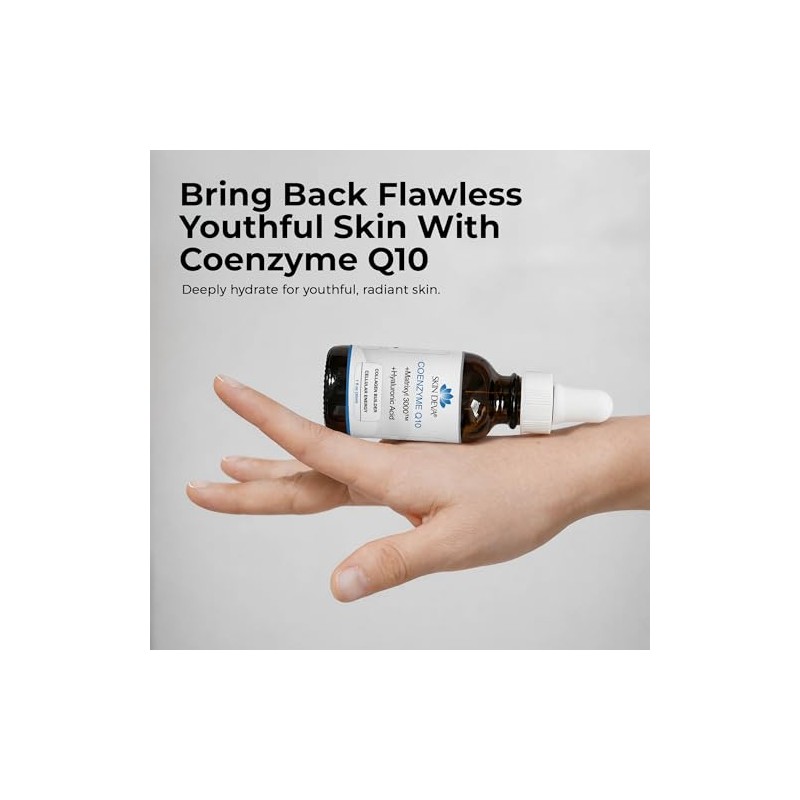 Coenzyme Q10 Serum with Hyaluronic Acid 1 oz