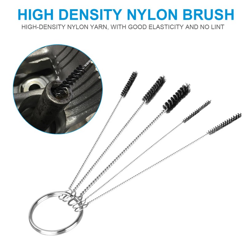 SHENKENUO Carburetor Cleaning Tool, Carbon Dirt Jet Remove 10 Cleaning