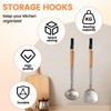 Coshar Heavy Duty Hook Bracket Coated Stainless Steel J Hooks