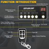 TeddyTT Emergency Strobe Lights Bar Directional Traffic Advisor Warning Strobe