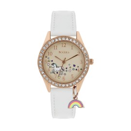 TIKKERS Unicorn Rainbow Charm Watch - NTK0018
