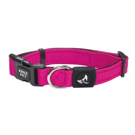 Kruz PET Mesh Dog Collar for Small, Medium, Large Dogs, Adjustable Neck Collar, Soft, Lightweight, Breathable, Comfort Fit