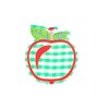 Miniblings Apple Iron-On Badge / Iron-On Patch Fruit Order Green