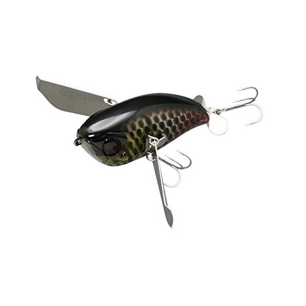 Jackall Pompadour Jr Floating Topwater Lure Is Black Pirarucu (0592)