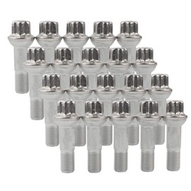 14mm x 1.5 Wheel Lug Bolt OE Factory Wheel 0009905407 Compatible with ML500 S550 CL63 ML350 GLK350 CL500 GL450, Pack of 20