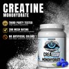 Ekkovision Creatine Monohydrate Powder, Micronized, Puckin' Blue Razz, Pre Workout