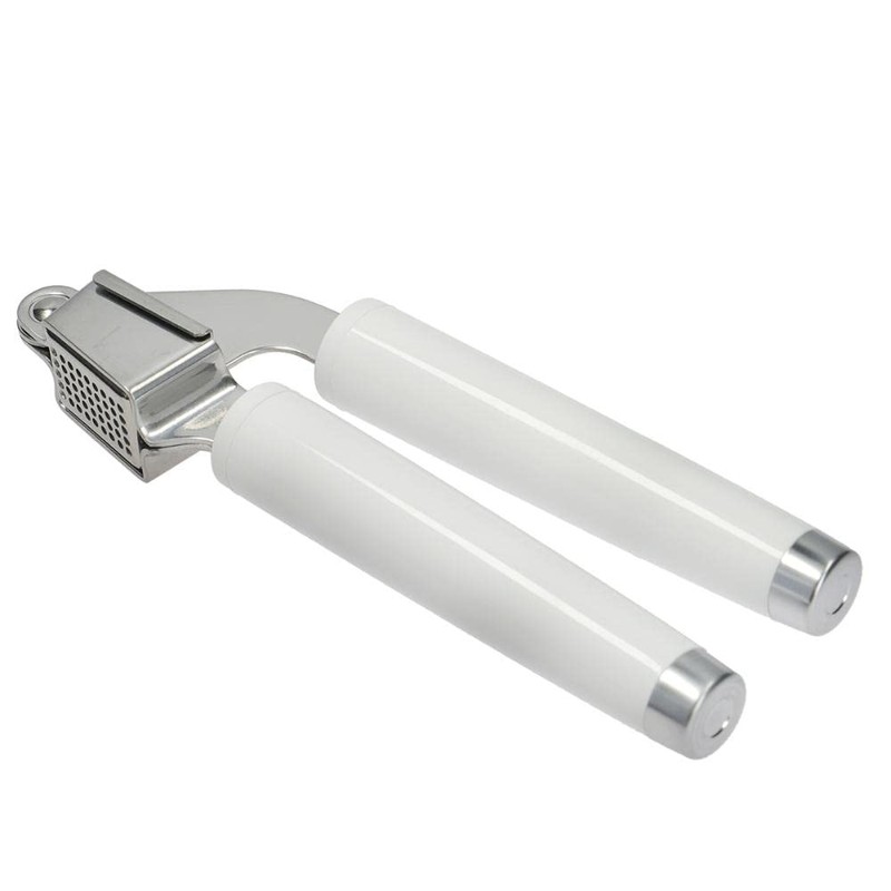 KitchenAid KCG132OHWHE Garlic Press, Stainless Steel