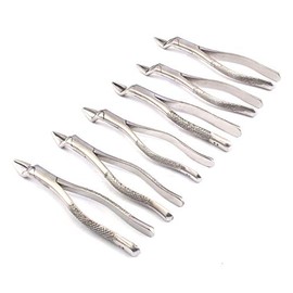 OdontoMed2011® Set Of 6 Dental Extracting Forceps #65 Dental Extraction Instruments ODM