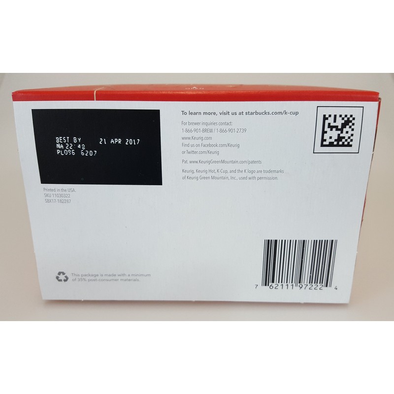 Starbucks 2016 Holiday Blend K-cups Coffee 2 boxes of 10