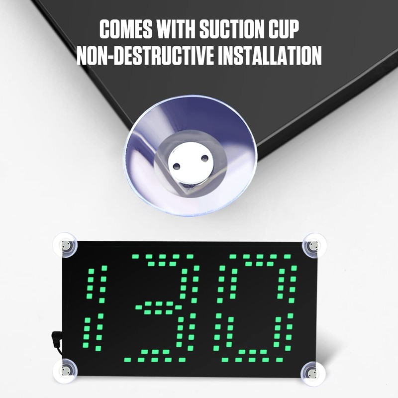 MR CARTOOL GPS Speedometer, Double-Sided Display, Anti-ailgating with Overspeed Alarm,