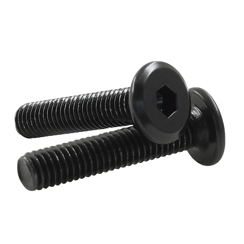Verkelly 20 Pcs M6 x 30mm Flat Head Socket Head