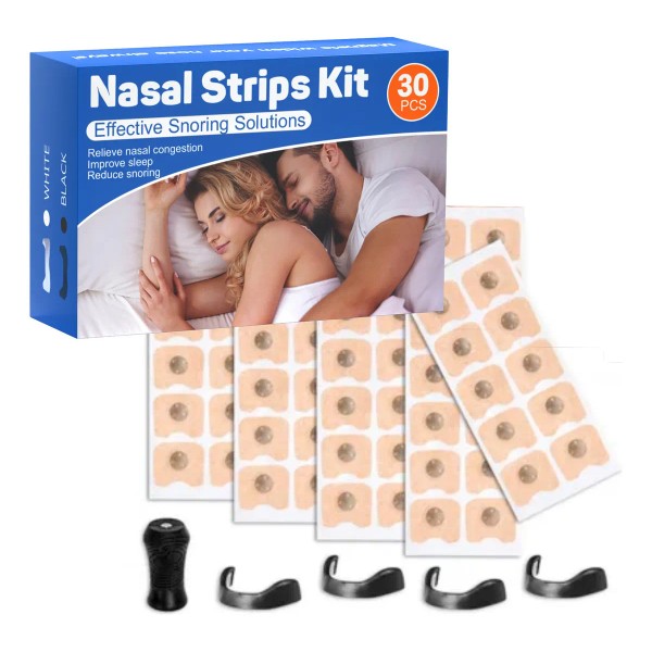 Dilatador Respiración Nasal Tirasmagnetico Anti Ronquido 60p