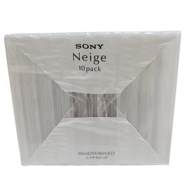 Sony Neige 80 Minute Blank minidisc 10 disc Pack