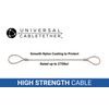 Universal CableTether - Heavy Duty Custom Length Cable Tethers (10