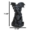 Ebros Dark Rocky Mountain Chernos Dragon Backflow Incense Tower Burner