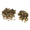 Leather Rivets, Pack of 100 Pieces Set Double Cap Rivet