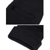 WILLBOND 2 Pieces 1-Hole Knitted Ski Full Face Covering, Adult