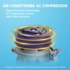 Rayten 58149 Air Conditioner AC Compressor with Clutch, Compatible with