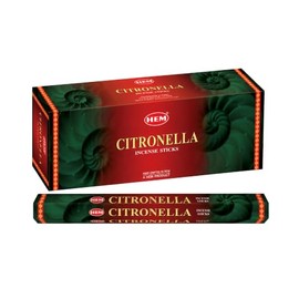 HEM Citronella Incense Sticks - 120 Count for Relaxation