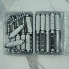 원터치 집게형 헤어롤 뿌리볼륨 16P 케이스 포함 One-Touch Clip Type Hair Roller Root Volume 16P with Case