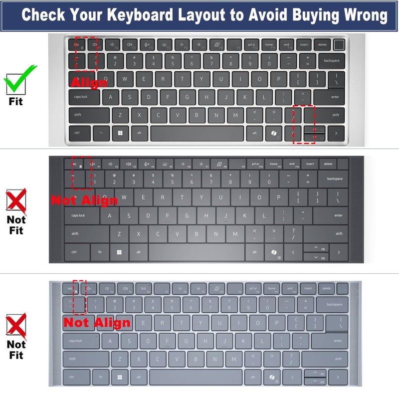 Keyboard Cover for Dell Pro 14/Pro 14 Plus/Pro Max 14