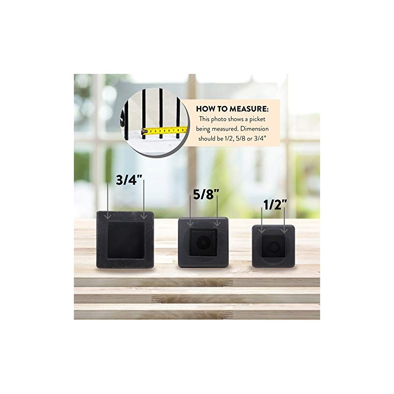 Address America Fence Finials Four Sided Spire Finial - Aluminum