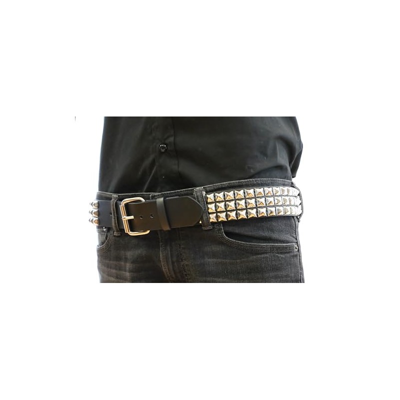 Funk Plus Snap On Three Row Punk Rock Star Metal