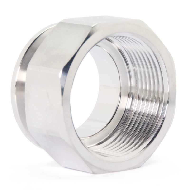 QiiMii SS304 Tri Clamp Female Adapter Mini Tri Clamp 1.5”