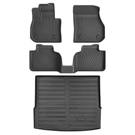 Cartist Floor Mats and Cargo Liner Fit for Hyundai Tucson Gasoline (Not for PHEV) 2022 2023 2024 2025 All Weather Floor Mat Tucson Accessories Heavy Duty Carpet Protection